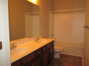 Double Vanity Hall Bath